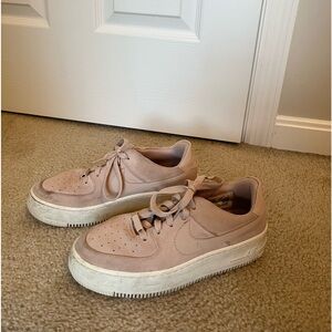 Nike Pink Velvet Shoes